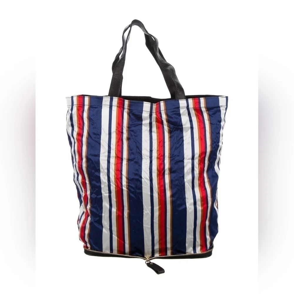 ROBERTO CAVALLI Leather-Trimmed Convertible Tote​​​